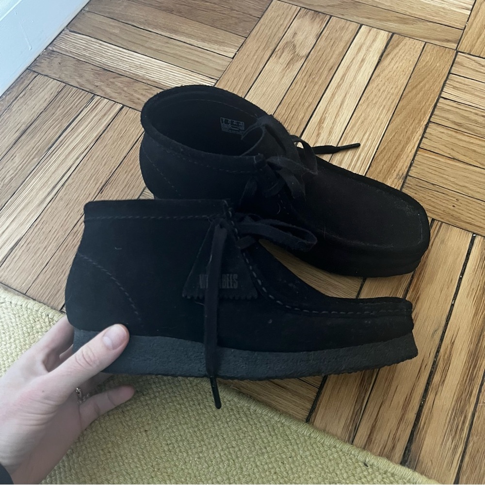 Clarks Wallabee boots